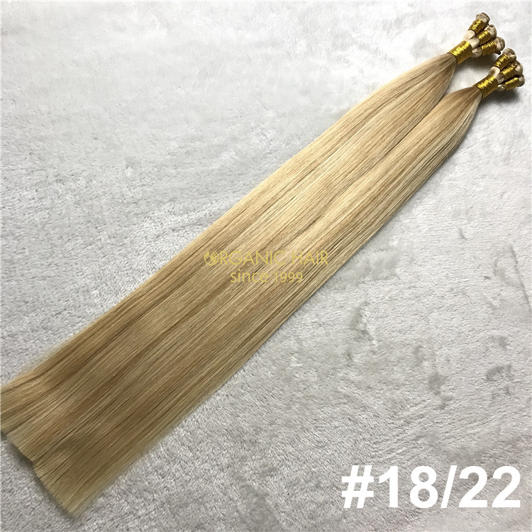 Human piano color #18/22 hand tied wefts on sale X153